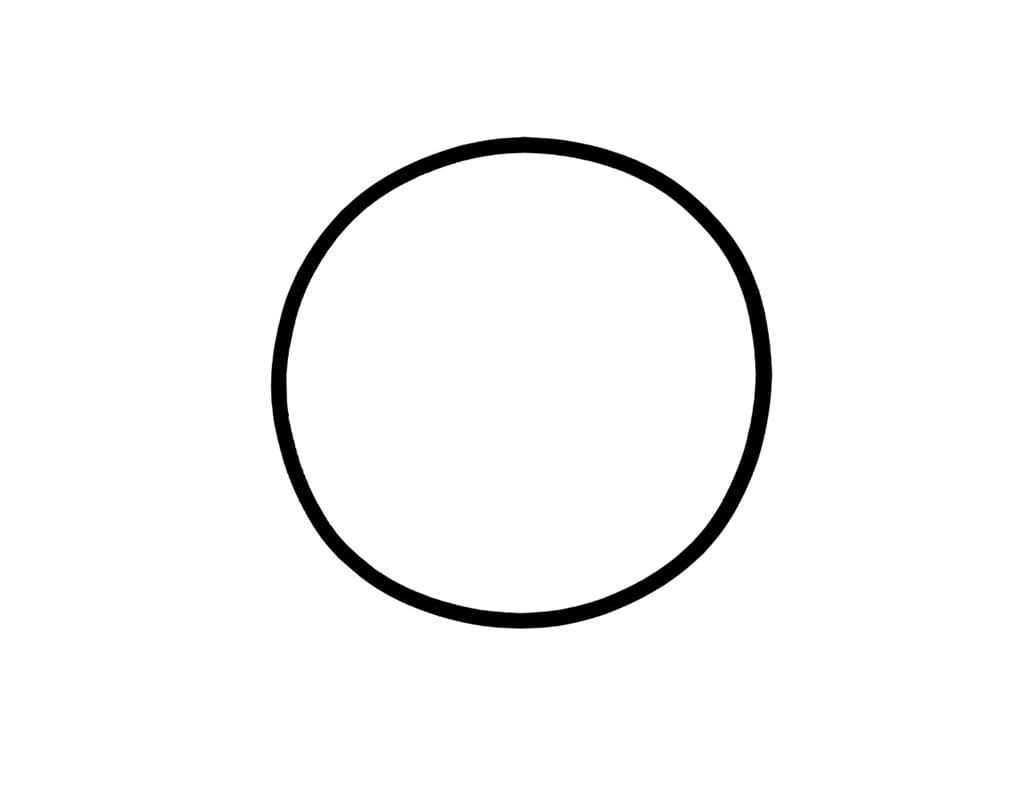circle coloring pictures