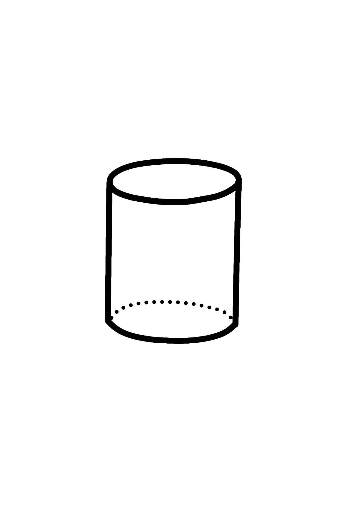 cylinder coloring pictures