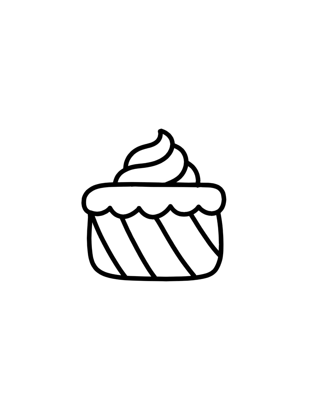 ice cream birthday cake coloring pictures