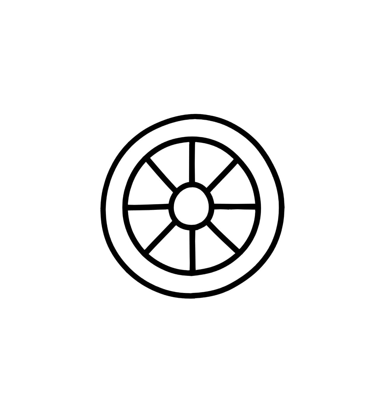 round windows coloring pictures