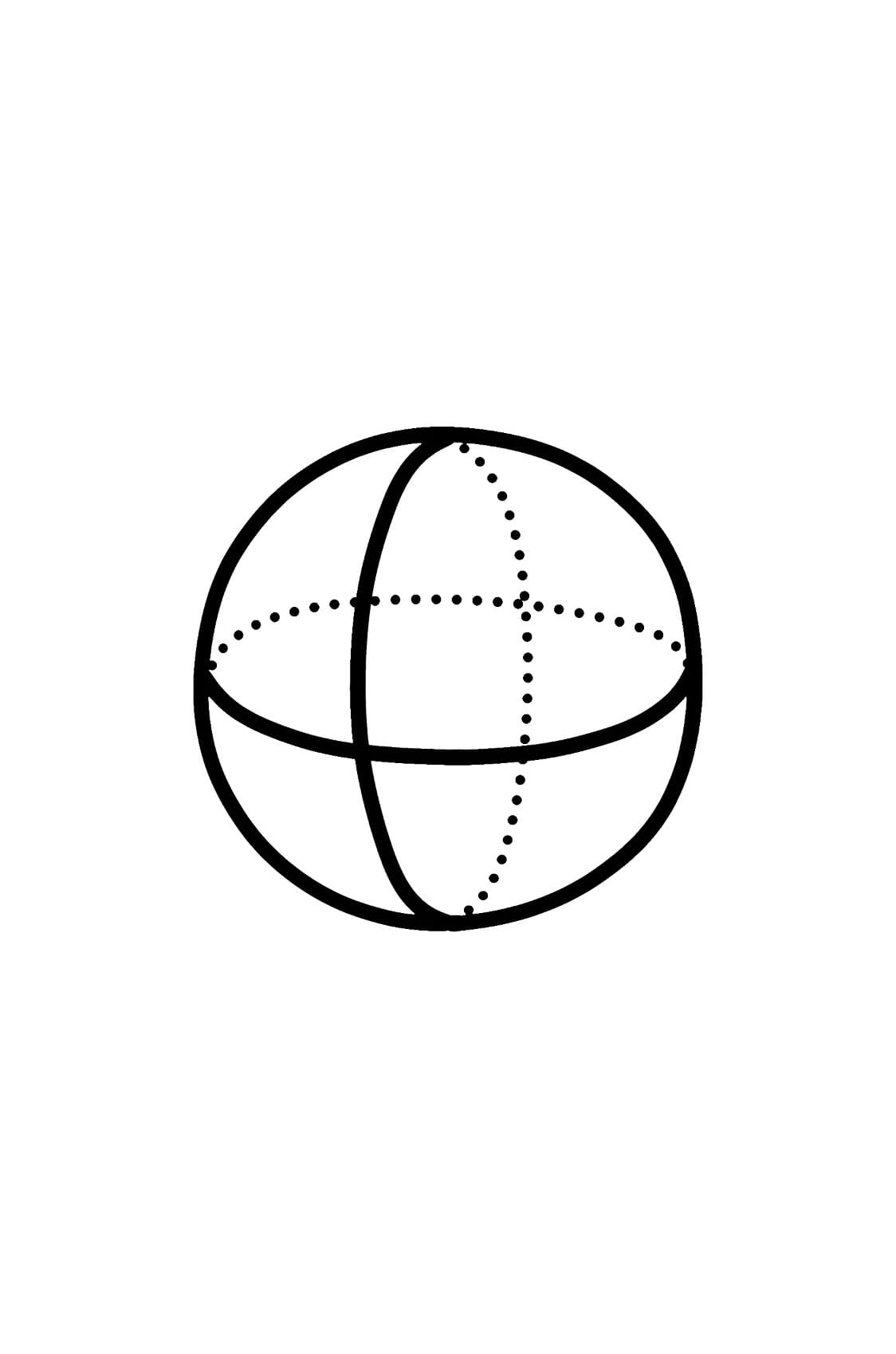 sphere coloring pictures