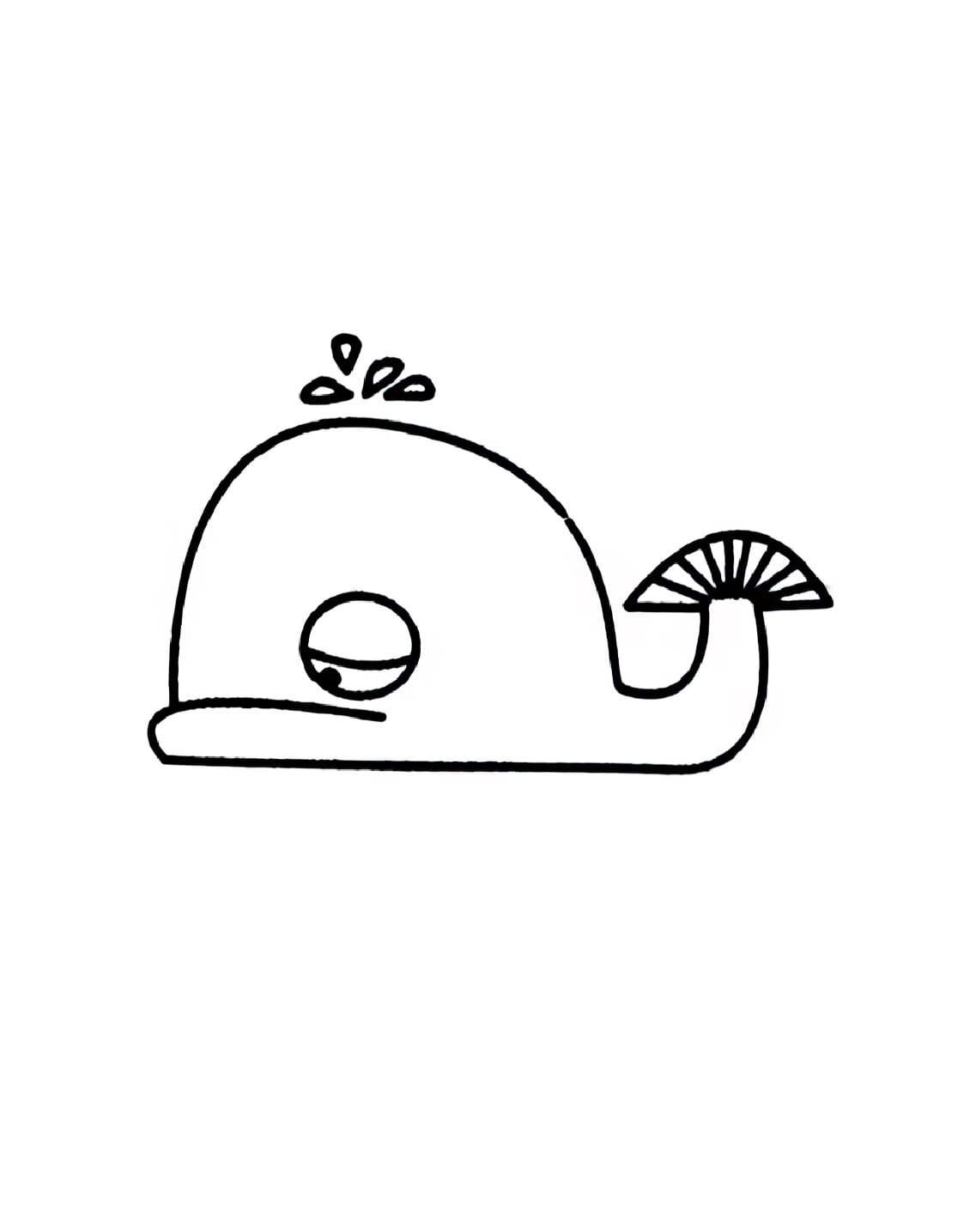 unhappy whale coloring pictures