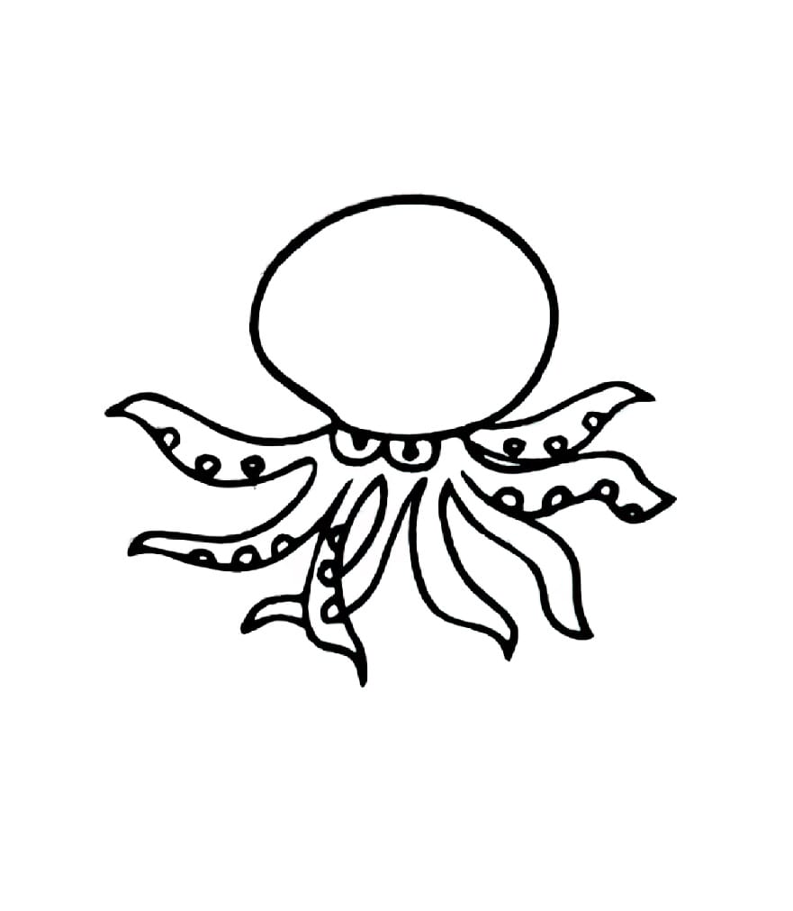 vigilant octopus coloring pictures
