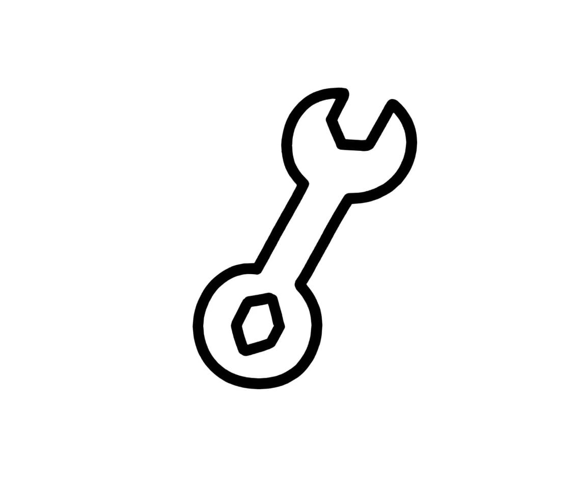 wrench coloring pictures